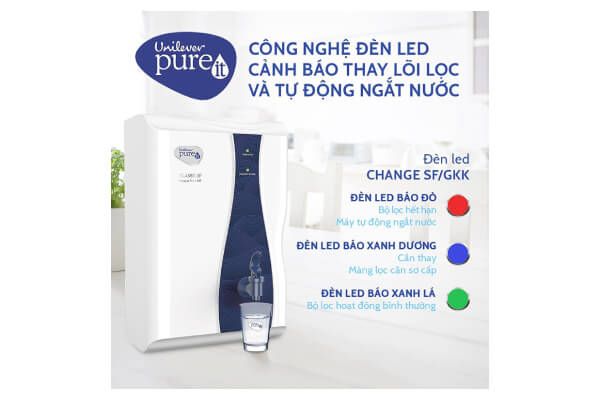 Máy lọc nước treo tường/để bàn Casa G2 -đèn báo thay lõi