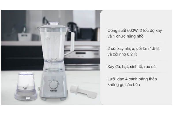 Máy xay sinh tố Toshiba MX-60T(H)