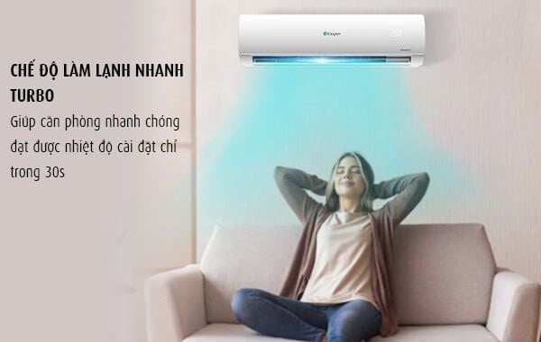 điều hòa casper có phù hợp với phòng 20m2 k