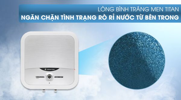 Cầu dao ELCB Bình nóng lạnh Ariston Andris2 15R có cầu dao chống rò rỉ điện ELCB