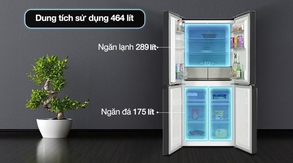 Bộ Lọc Khử Mùi Nano Titanium tủ lạnh Htiachi HR4N7520DSWDXVN 464 lít