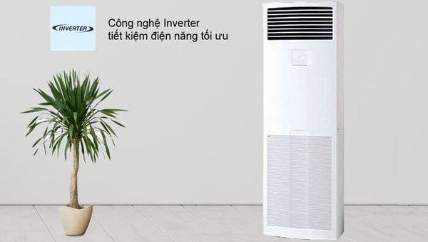Điều hòa cây 1 chiều Daikin FVA71AMVM/RZF71CV2V có công nghệ inverter, giúp tiết kiệm điện năng và vận hành êm ái Điều hòa cây 1 chiều Daikin FVA71AMVM/RZF71CV2V có công nghệ inverter, giúp tiết kiệm điện năng và vận hành êm ái