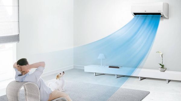 Điều hòa 1 chiều LG V13APIB: Ngoài tính năng làm lạnh nhanh, điều hòa còn có chế độ ngủ êm, tự động điều chỉnh nhiệt độ