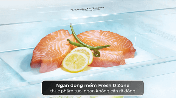 LG LTD46SVMA có dung tích 462 lít và có thể đáp ứng nhu cầu bảo quản thực phẩm của gia đình từ bốn đến sáu người.