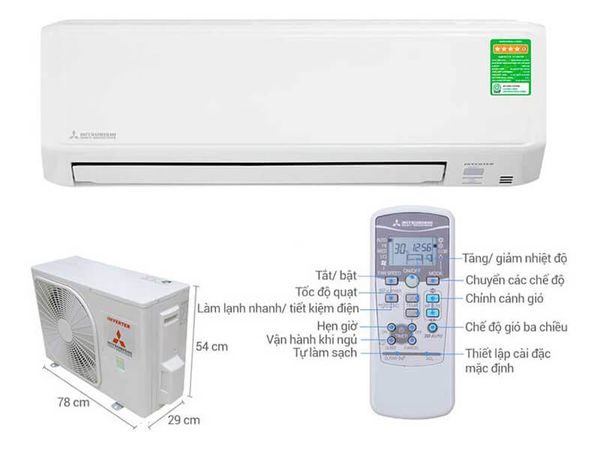 Điều hòa Mitsubishi SRK18YZP-W5 còn được trang bị chế độ Eco Mode giúp tối ưu hóa hiệu suất làm lạnh mà vẫn đảm bảo tiết kiệm điện năng tối đa