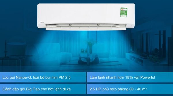 Panasonic CU/CS-ZU18XKH-8 Inverter 18000BTU—Tối ưu hóa năng lượng và hiện đại