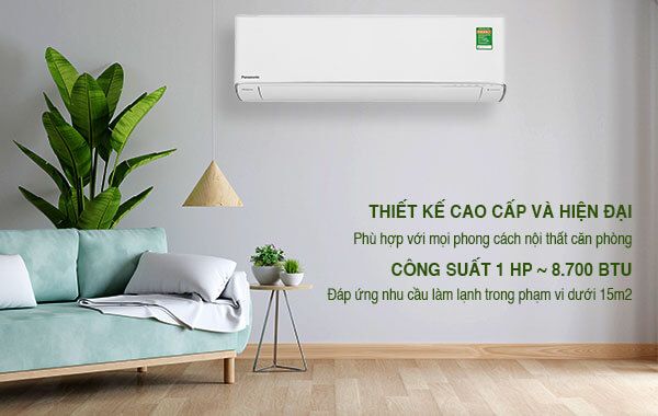 Điều hòa Panasonic CU/CS-RU12AKH-8 có lớp phủ chống ăn mòn Blue Fin, một công nghệ độc quyền giúp bảo vệ máy khỏi các tác động khắc nghiệt