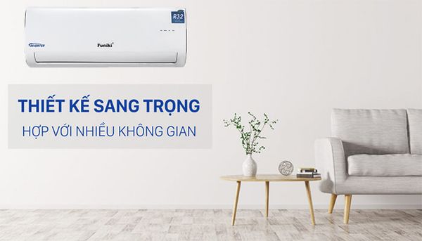 Điều hòa Funiki HSC18TMU được thiết kế với hệ thống quạt gió và máy nén hoạt động êm ái, giảm thiểu tiếng ồn tối đa.