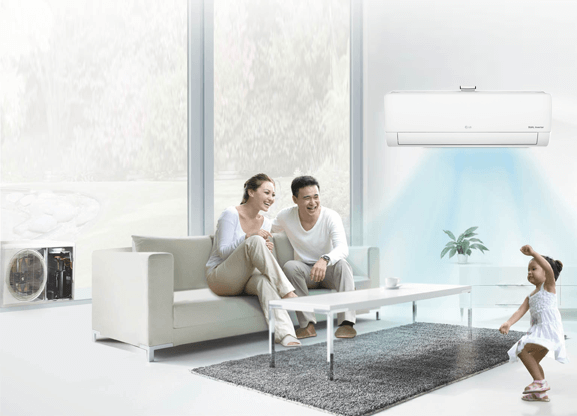 Công nghệ inverter của Điều hòa 1 chiều LG V13APIB cho phép điều chỉnh công suất hoạt động theo nhiệt độ