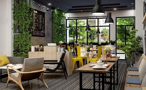 Điều hòa có công nghệ inverter, đặc biệt là đối với quán cafe hoạt động hàng ngày, có thể giảm đáng kể chi phí điện.