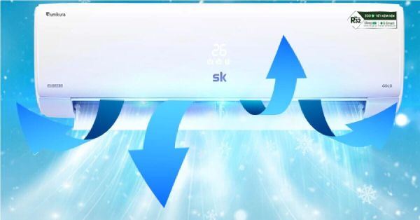 Một trong những điểm khiến người dùng đánh giá cao điều hòa Sumikura APS/APO-092/GOLD là khả năng làm lạnh nhanh và hiệu quả trong các không gian từ 15–20m