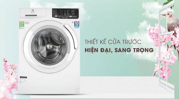 Electrolux EWF1024P5WB phù hợp cho các gia đình đông người với công suất giặt 10 kg