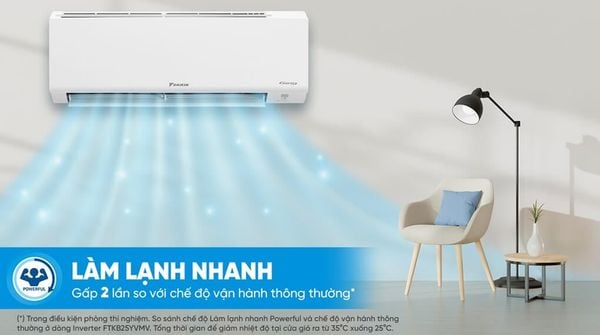 Điều hòa Panasonic CU/CS-RU12AKH-8 có công nghệ inverter, giúp máy nén hoạt động linh hoạt hơn và tiết kiệm điện năng hiệu quả