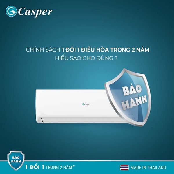 Điều hòa Casper sử dụng công nghệ hiện đại trong quá trình sản xuất.