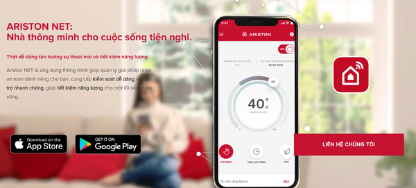 ứng dụng ariston net