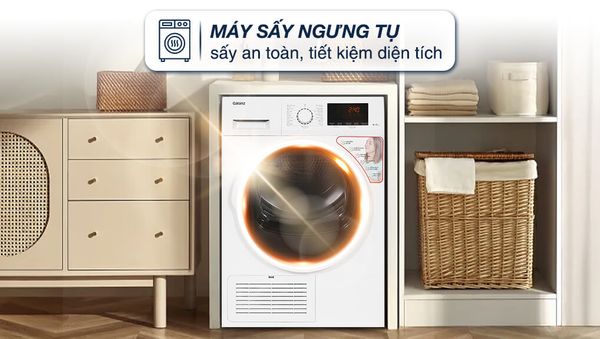 Máy sấy ngưng tụ Galanz 8 Kg DC-80S5C - hiện đại