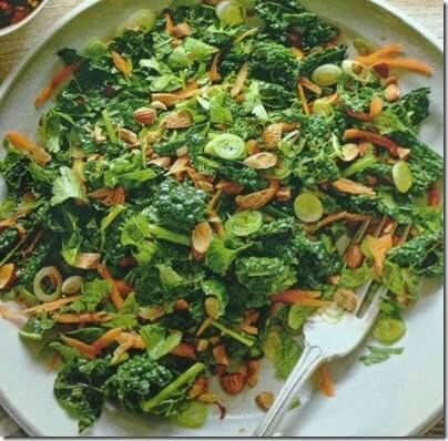 cách làm Salad Cải Xoăn