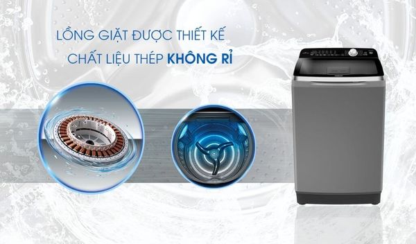 Máy sấy quần áo Casper có công nghệ sấy hiện đại giúp quần áo giữ được độ bền mà vẫn khô nhanh chóng.