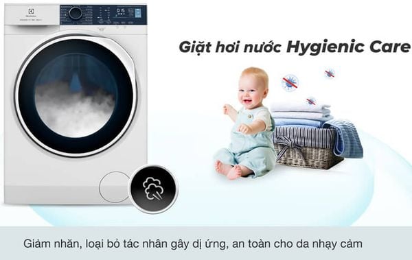 Máy giặt Electrolux cửa ngang 10Kg EWF1024P5WB Tiết Kiệm Năng Lượng và Nước