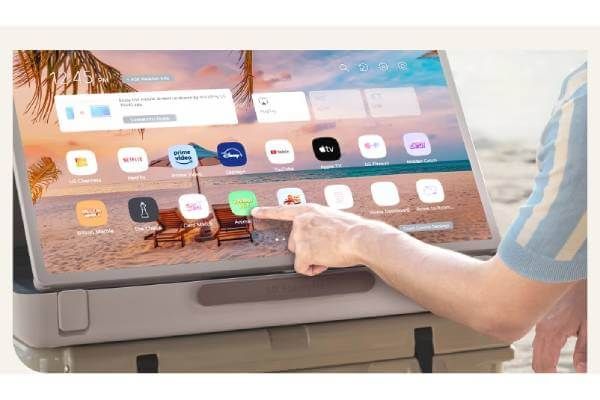 Thiết bị giải trí xách tay LG StanbyME Go 27LX5QKNA 27 inch Kết nối linh hoạt – Không giới hạn không gian sử dụng