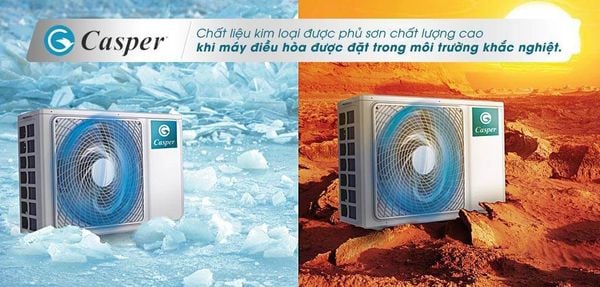 đh âm trần nối ống gió casper