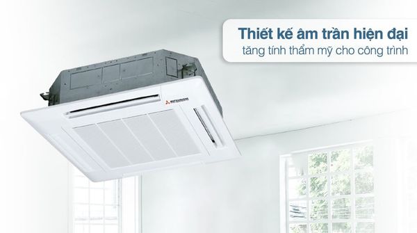 Mitsubishi FDT100CSV-S5/FDC100CSV-S5 được trang bị công nghệ inverter hiện đại, giúp tiết kiệm đến 40% điện năng