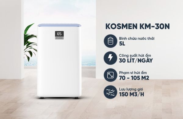 Máy được trang bị bảng điều khiển cảm ứng thông minh, giúp người dùng dễ dàng thao tác và điều chỉnh các chế độ theo nhu cầu sử dụng.