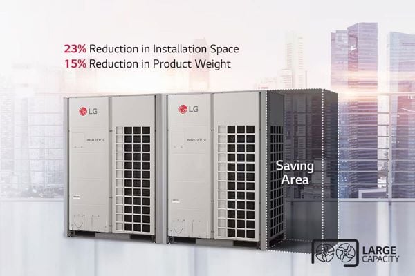 Điều hòa trung tâm LG ARUN260LTE5 sử dụng máy nén Inverter tiên tiến, có thể thay đổi công suất theo nhu cầu sử dụng thực tế.