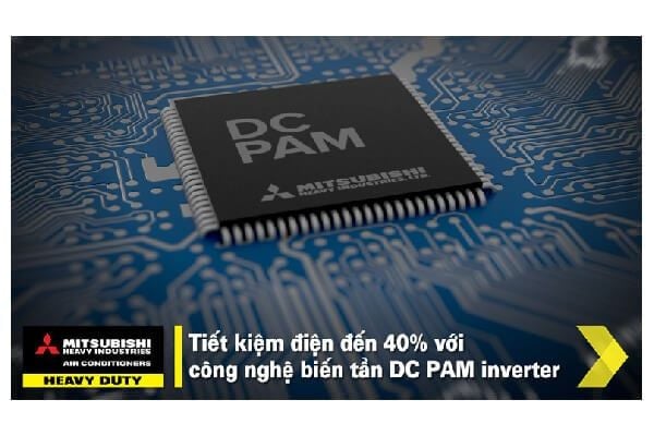 Điều hòa Mitsubishi Heavy inverter 18000BTU 1 chiều SRK18YZP-W5 tiết kiệm điện