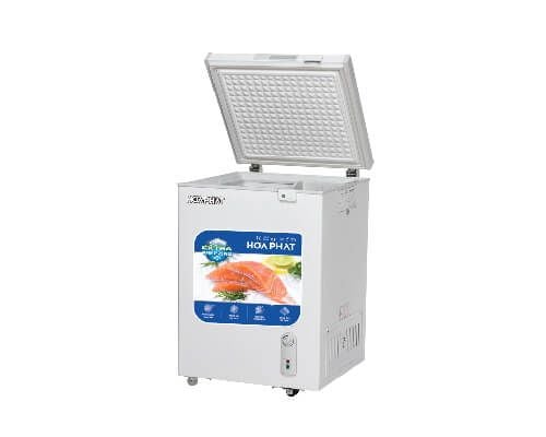 báo giá Tủ đông Hòa Phát 100l 1 ngăn dàn đồng HPF AD6107G