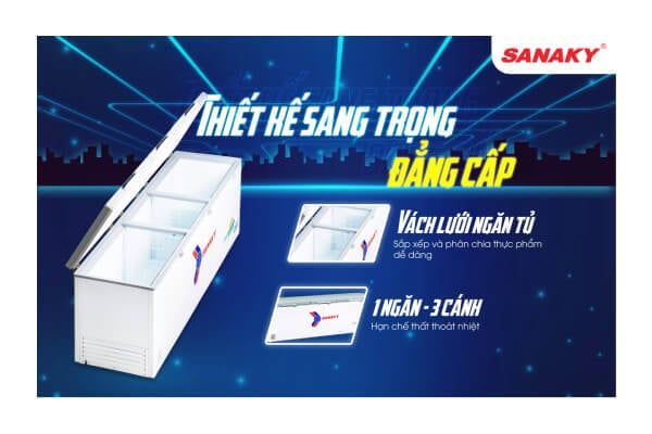 Tủ đông Sanaky VH-1199HYK