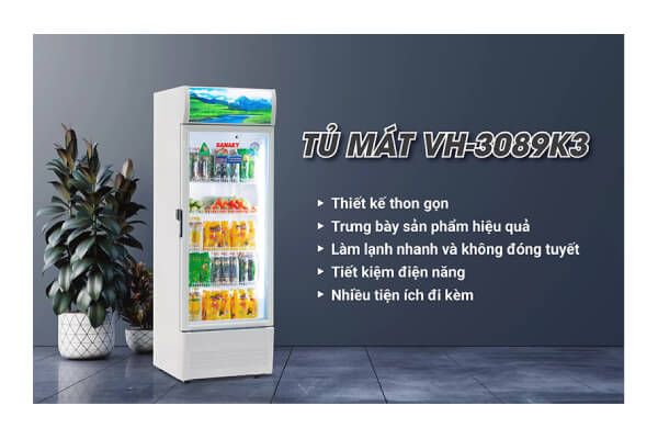 Tủ mát Sanaky inverter VH-3089K3