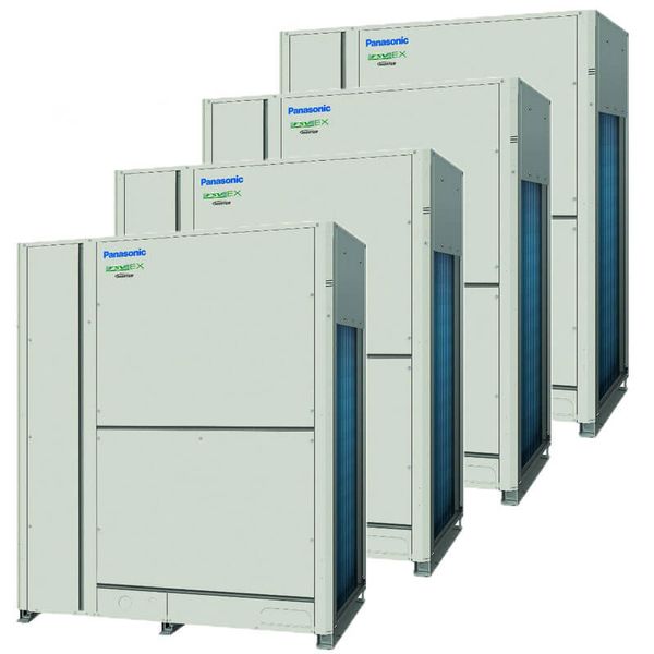 Panasonic FSV-EX Series ME2 U-24ME2H7 có thể kết nối nhiều dàn lạnh, khiến nó trở thành lựa chọn tuyệt vời cho các trung tâm thương mại có không gian lớn và đa dạng.