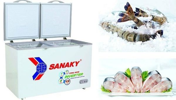 Sanaky VH-2599A3 sử dụng dàn lạnh bằng đồng, không chỉ tăng hiệu suất làm lạnh mà còn giúp kéo dài tuổi thọ của tủ.
