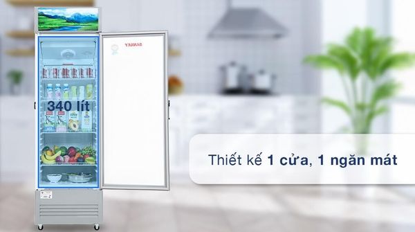 Vỏ ngoài của tủ mát Sanaky VH-408K3L được làm từ thép sơn tĩnh điện, rất bền và chống rỉ sét trong môi trường ẩm ướt hoặc tiếp xúc với thực phẩm.