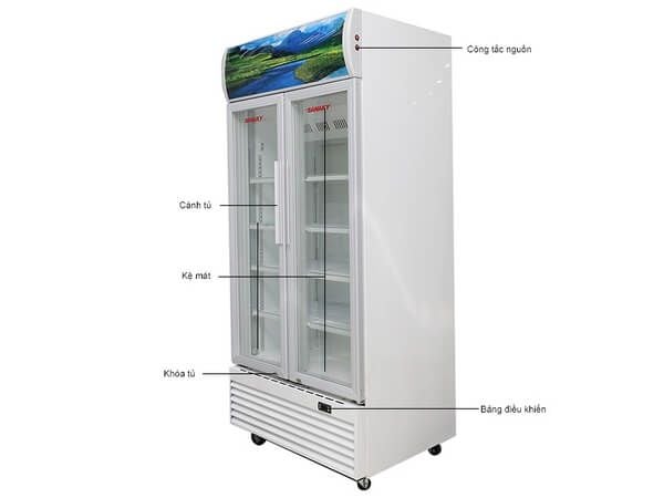 Tủ mát Sanaky VH-8009HP có kệ để đồ có thể điều chỉnh độ cao, cho phép người dùng sắp xếp thực phẩm một cách linh hoạt Tủ mát Sanaky VH-8009HP có kệ để đồ có thể điều chỉnh độ cao, cho phép người dùng sắp xếp thực phẩm một cách linh hoạt
