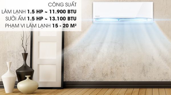 Điều hòa Panasonic CU/CS-YZ9AKH-8 có công nghệ inverter tiên tiến