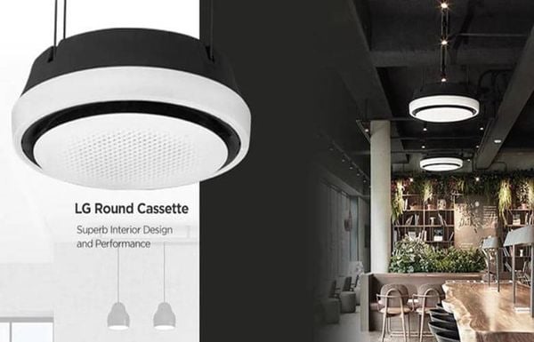 Điều hòa âm trần LG cassette tròn 360 36000BTU ZTNQ36GYLA0 hiện đại Điều hòa âm trần LG cassette tròn 360 36000BTU ZTNQ36GYLA0 hiện đại