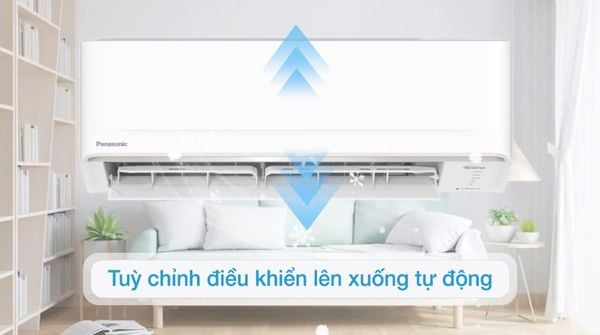 Điều hòa Panasonic 12000BTU 1 chiều  inverter U12BKH-8 thiết kế tinh tế