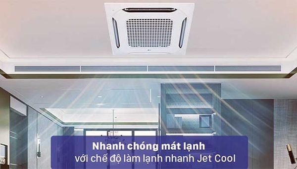 Điều hòa âm trần cassette truyền thống thường được sử dụng rộng rãi trong các công trình văn phòng, nhà ở và các khu vực thương mại có diện tích vừa và nhỏ