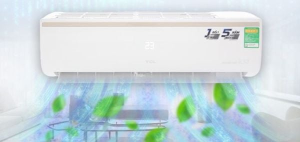điều hòa TCL còn sử dụng công nghệ Smart Inverter, giúp điều chỉnh công suất hoạt động linh hoạt, duy trì nhiệt độ ổn định