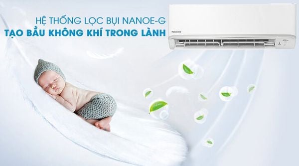 Điều hòa Panasonic làm lạnh sâu hiện đại