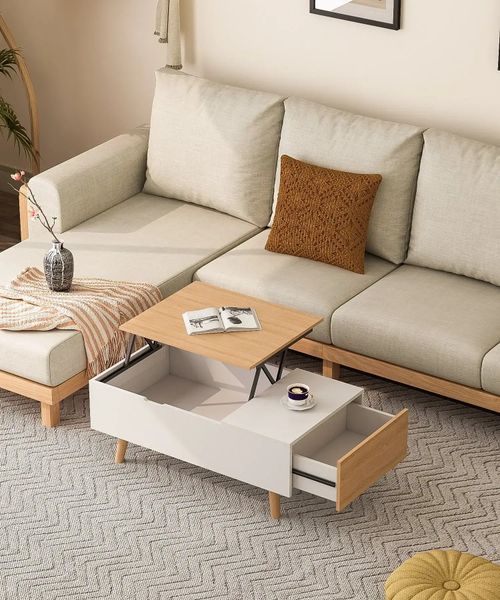 bàn trà sofa gấp gọn 08