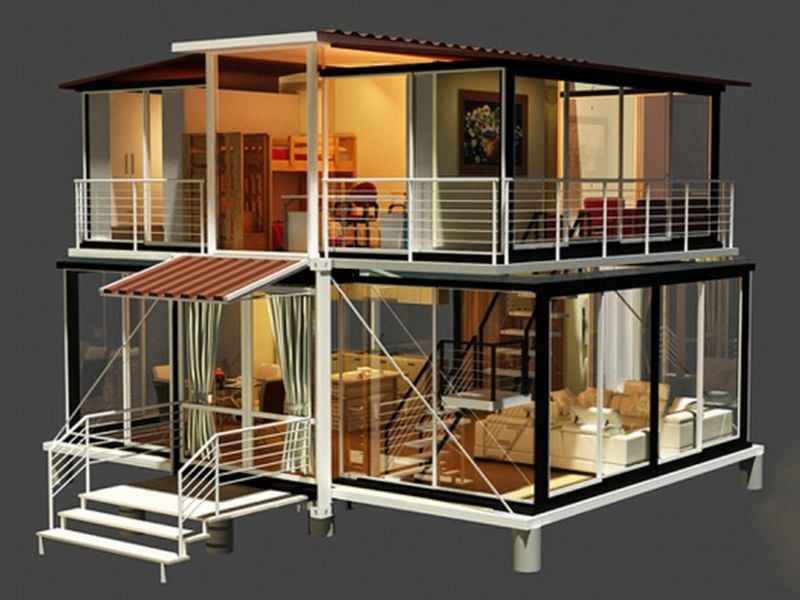 Đơn giá xây nhà lắp ghép 06