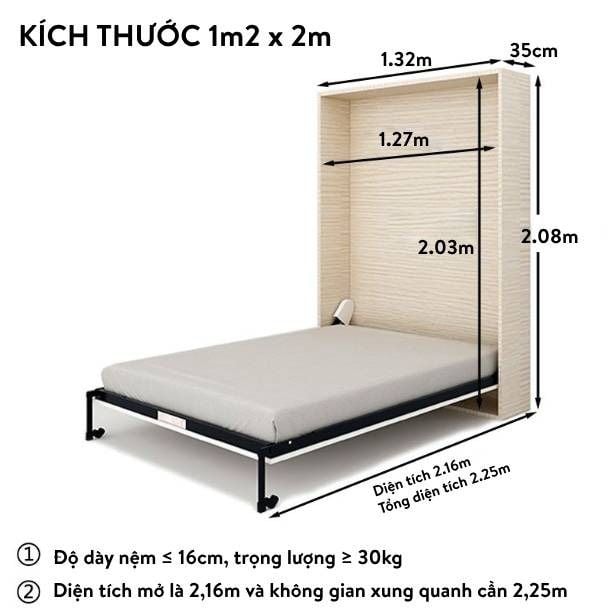 Giường thông minh 1m2 10