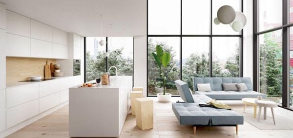 Thiết kế nội thất hiện đại Mirai Home 01