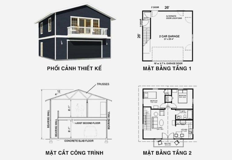 Nhà lắp ghép 2 tầng 05
