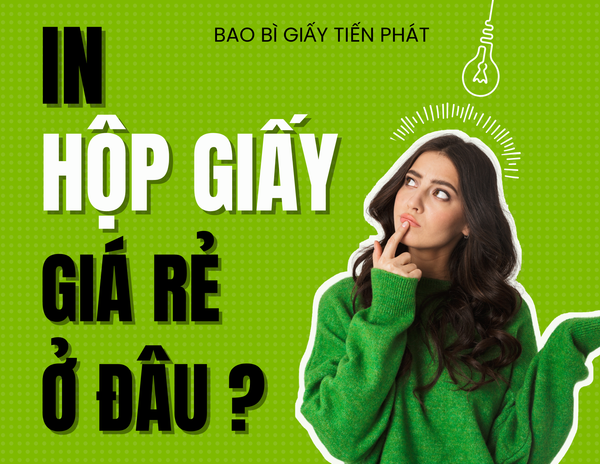 In thùng carton giá rẻ, số lượng ít tại TPHCM