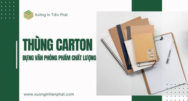 Hộp giấy đóng hàng giá rẻ, giao hàng tận nơi tại TPHCM