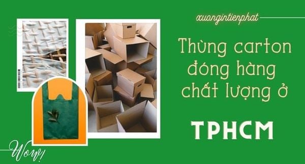 Tham khảo 10 địa chỉ in hộp giấy đóng hàng giá rẻ, chất lượng tại TPHCM